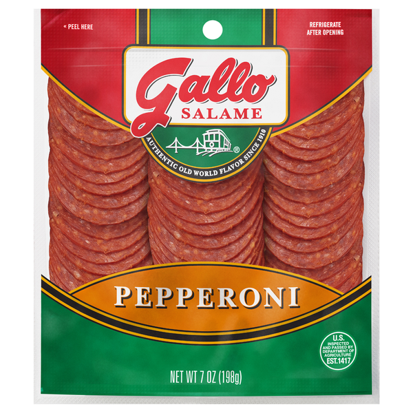 Packaged Meat Gallo Salame Pepperoni hero