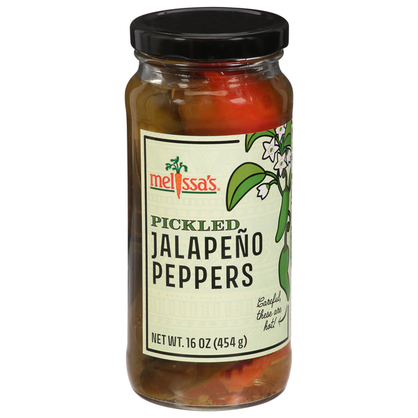 Packaged Vegetables & Fruits Melissa's Jalapeno Peppers, Pickled hero