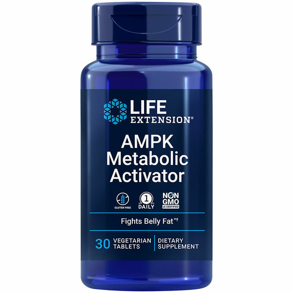 Healthy Aging Life Extension AMPK Metabolic Activator, Vegetarian Tablets hero