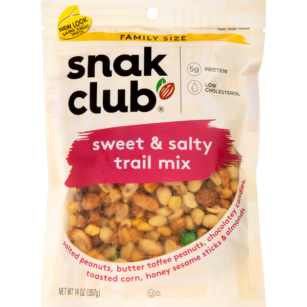 Trail Mix & Snack Mix Snak Club Trail Mix, Sweet & Salty, Family Size hero