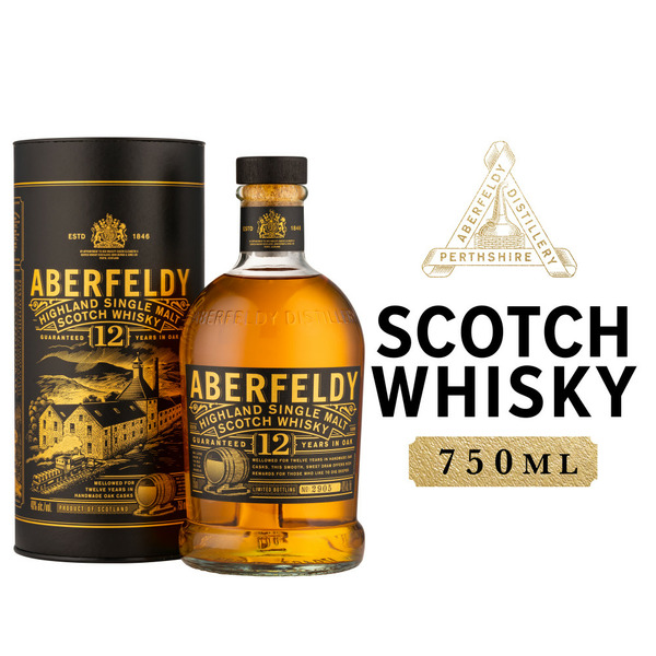 Whiskey Aberfeldy 12 Year Old Single Malt Scotch Whisky hero