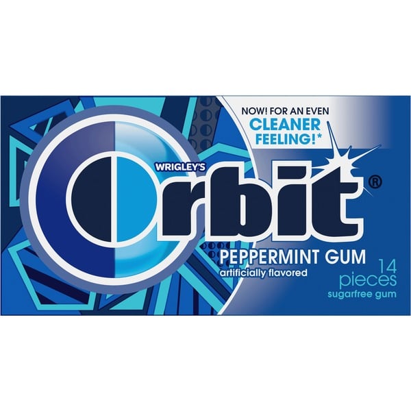 Mint & Gum Orbit Sugar-Free Peppermint Gum hero