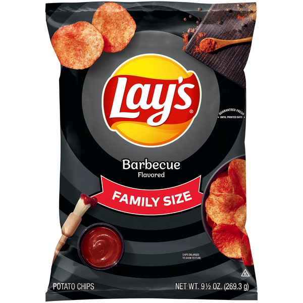 Chips & Pretzels Lay's Barbecue Potato Chips hero