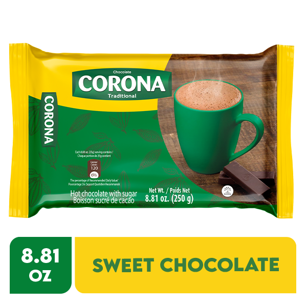 Cocoa & Drink Mixes Corona Sweet Chocolate, Bar hero