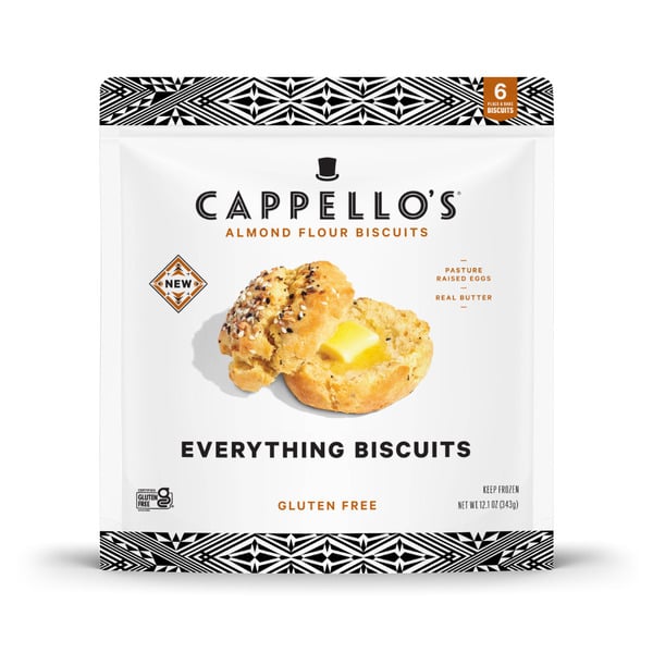 Frozen Breads & Doughs Cappello's Everything Biscuits hero