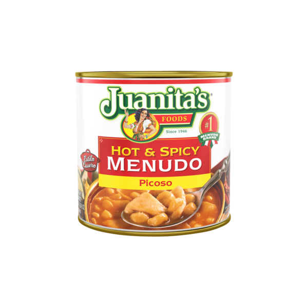 Soup, Broth & Bouillon Juanita's Foods Menudo, Hot & Spicy, Picoso hero