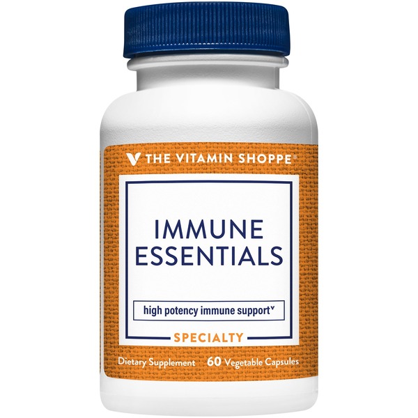 Vitamin C The Vitamin Shoppe Immune Essentials, Specialty, Vegetable Capsules hero