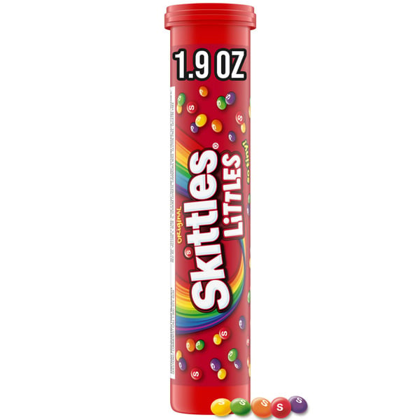 Candy, Chocolate & Gum Skittles Original Littles Gummy Candy Share Size Mega Tube hero