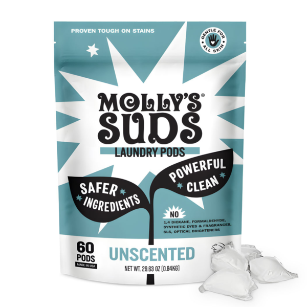 Molly's Suds Laundry Detergent Pods, Unscented hero