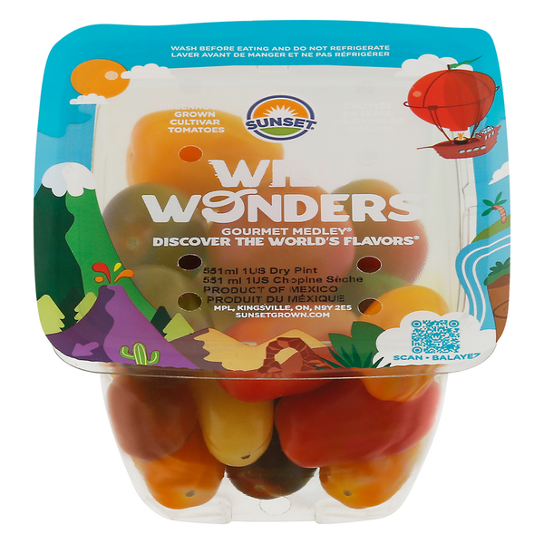 Fresh Vegetables Sunset Gourmet Medley Wild Wonders Tomatoes hero