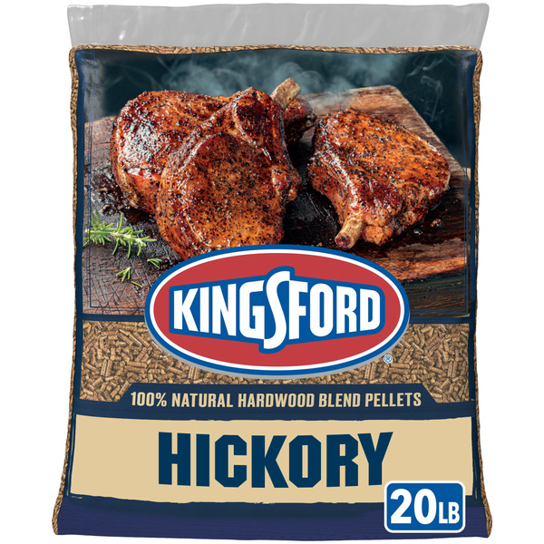 More Household Kingsford 100% Hickory Wood Pellets, BBQ Pellets for Grilling hero