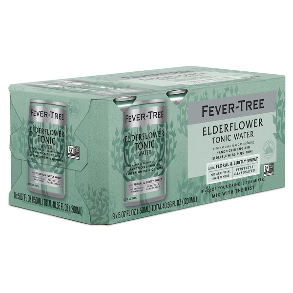 Water, Seltzer & Sparkling Water Fever-Tree Elderflower Tonic Water hero