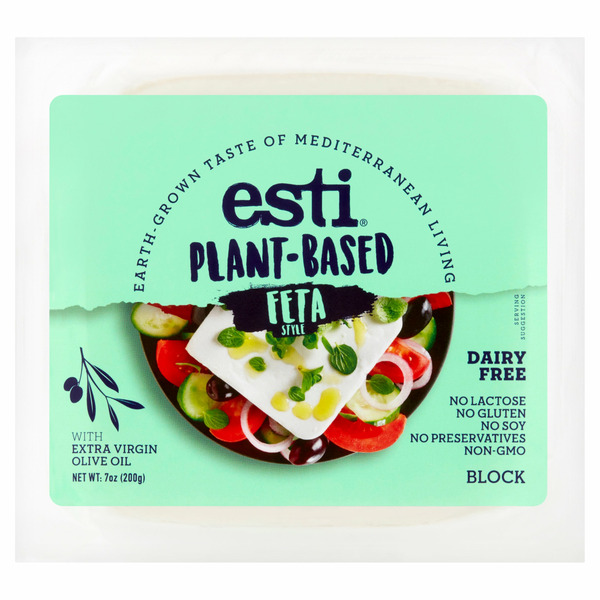 Specialty Cheeses Esti Foods Plant-based Feta Style Block Cheese hero