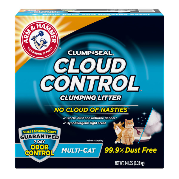 Cat Food & Care Arm & Hammer Cloud Control Breathe Easy Clumping Multi-Cat Litter hero