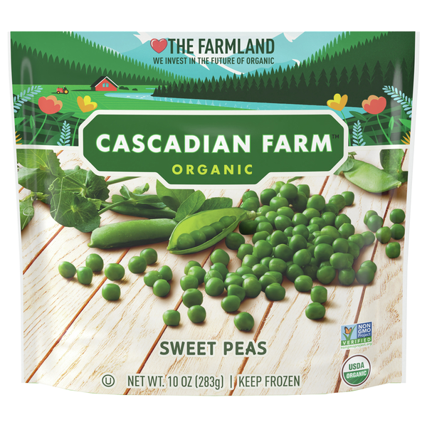 Frozen Produce Cascadian Farm Sweet Peas, Organic hero