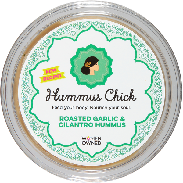 Dips Hummus Chick Hummus, Roasted Garlic & Cilantro hero