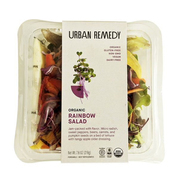 Prepared Soups & Salads Urban Remedy Organic Rainbow Salad hero