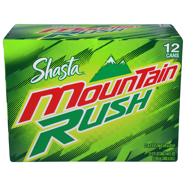 Soft Drinks Shasta Soda, Mountain Rush hero