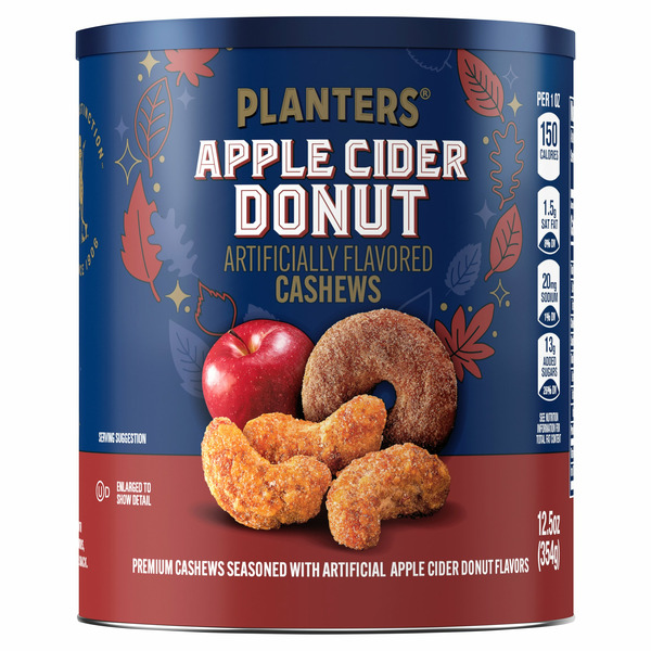 Planters Apple Cider Donut Cashews hero