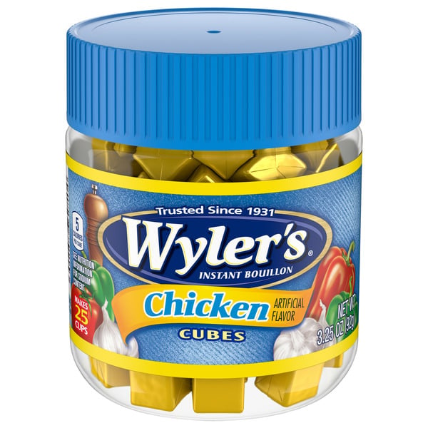 Wylers Chicken Flavored Cubes hero