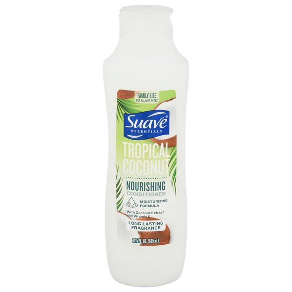 Suave Essentials Conditioner, Nourishing, Tropical Coconut, Family Size hero