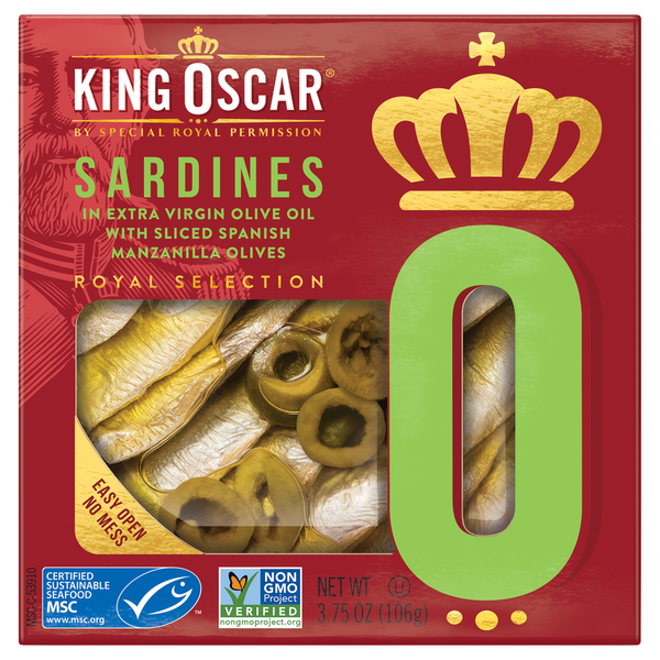 Canned Meat & Seafood King Oscar Sardines hero