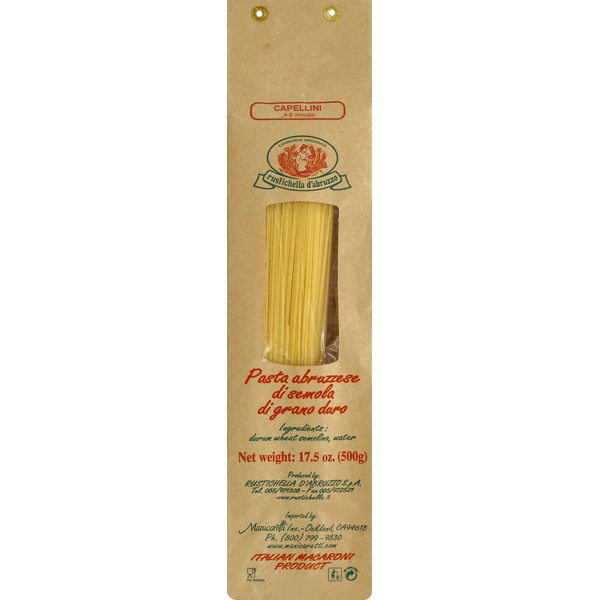 Dry Pasta Rustichella D Abruzzo Capellini hero