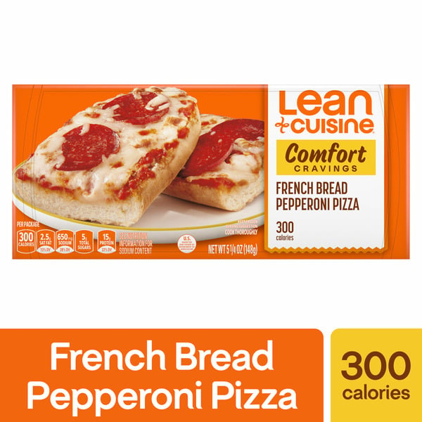 Frozen Meals Lean Cuisine Favorites French Bread Pepperoni Pizza hero