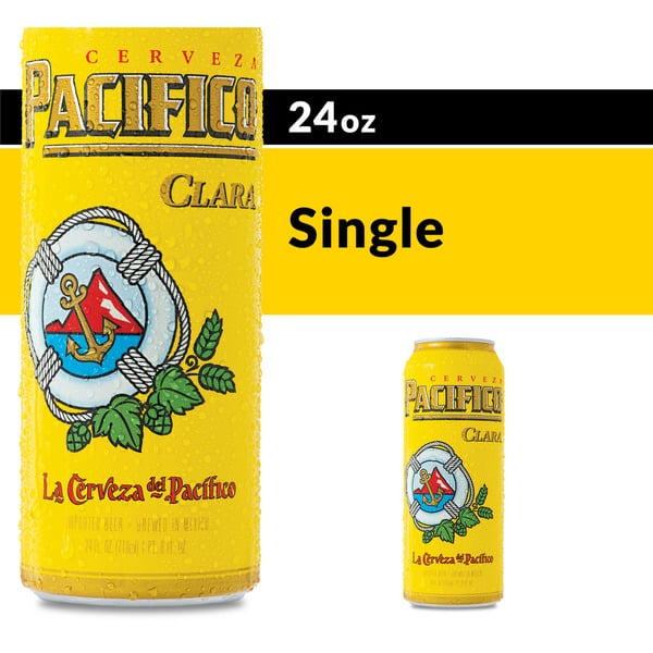 All Other Pacifico Clara Mexican Lager Import Beer Can hero