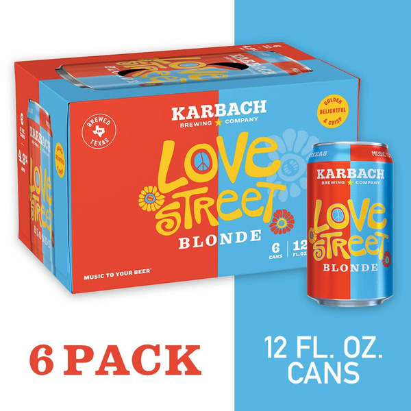 Beers & Coolers Karbach Brewing Co. Love Street Blonde hero