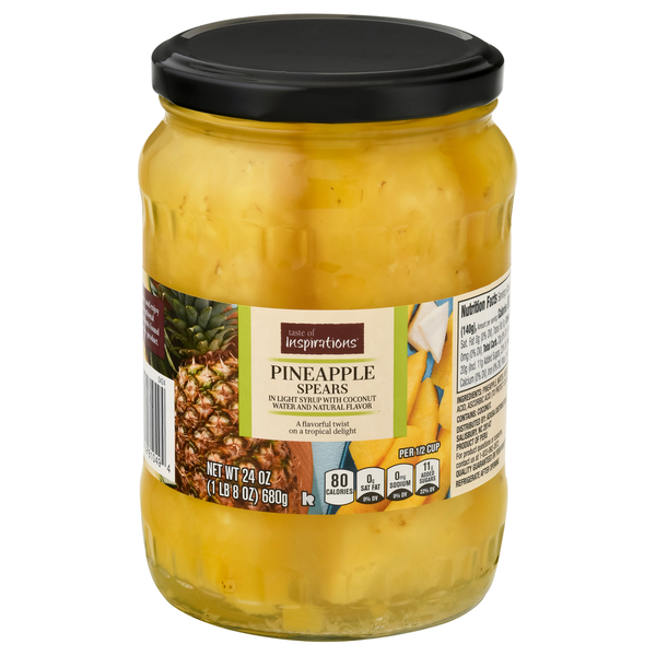 Canned Fruit & Applesauce Taste of Inspirations Pineapple Spears hero