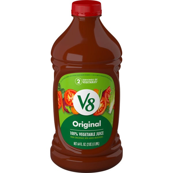 Juice & Nectar (Shelf-Stable) V8 Original 100% Vegetable Juice hero