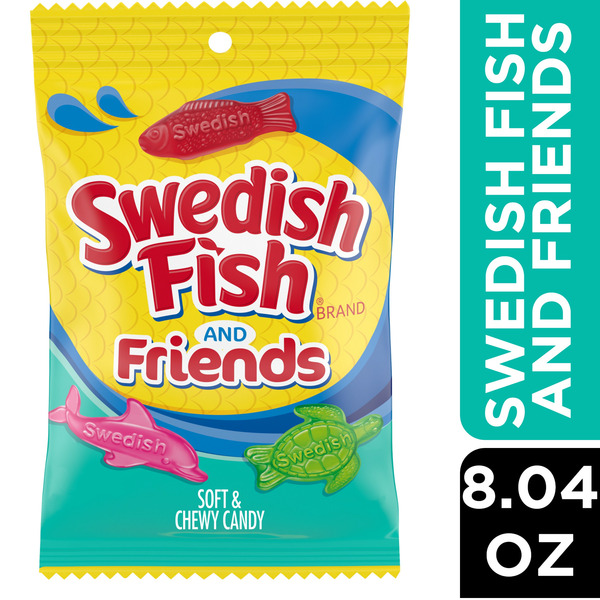 Swedish Fish And Friends Soft & Chewy Candy hero