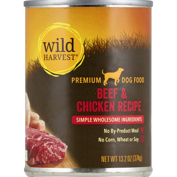 Dog Food & Care Wild Harvest Dog Food, Premium, Beef & Chicken Recipe hero