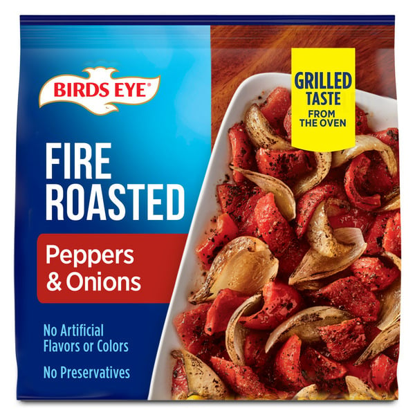 Frozen Produce Birds Eye Fire Roasted Peppers & Onions, Frozen Vegetables hero