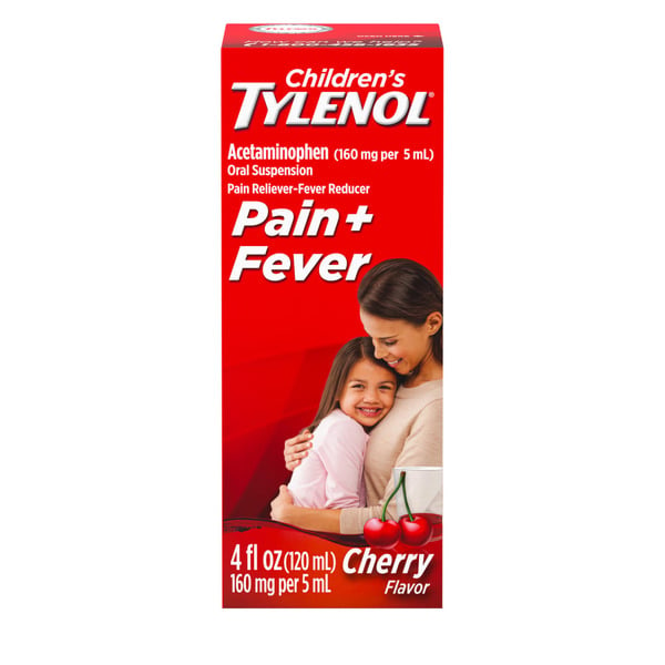 Baby First Aid & Vitamins TYLENOL Pain + Fever Relief Medicine, Cherry hero