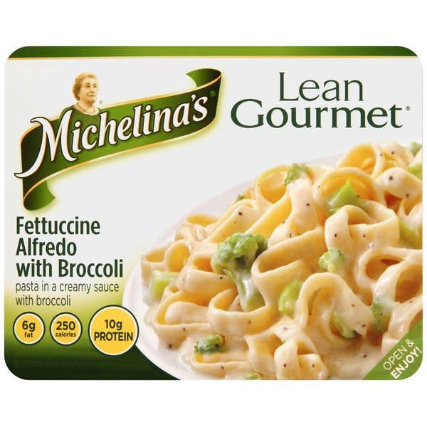 Frozen Meals Michelina's With Broccoli Fettuccine Alfredo hero