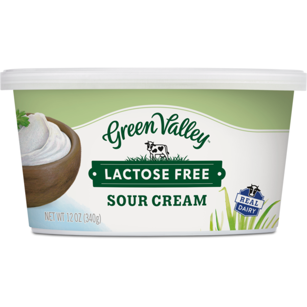 Cream Green Valley Creamery Lactose Free Sour Cream hero