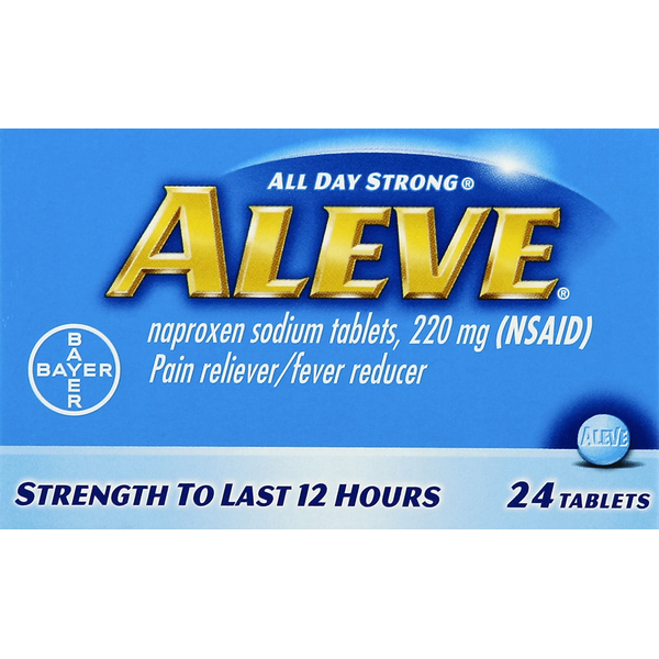 Muscles, Joints & Pain Relief Aleve Pain Reliever/Fever Reducer, 220 mg, Tablets hero