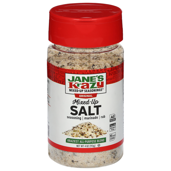 Spices & Seasonings Jane's Krazy Mixed-up Seasonings Salt, Mixed-Up, Original hero