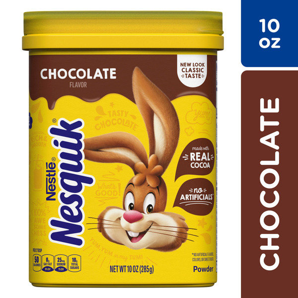 Nestlé NESQUIK Chocolate Flavor Powder hero