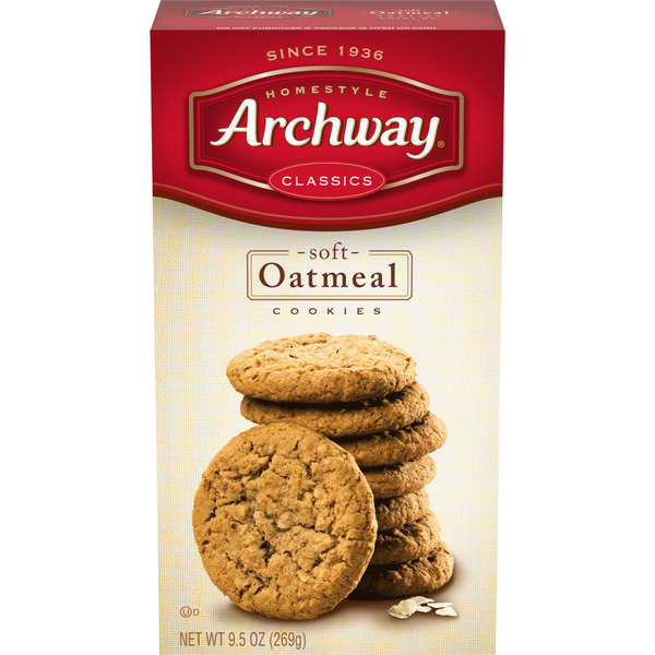 Cookies & Cakes Archway Oatmeal Classic Soft Cookies hero