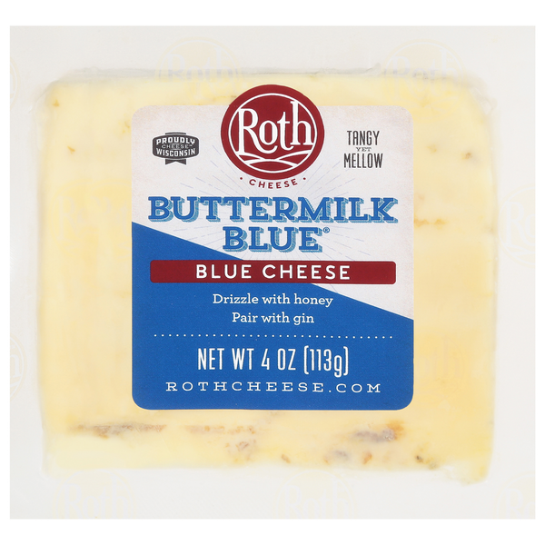 Specialty Cheeses Roth Buttermilk Blue, Blue Cheese Wedge hero