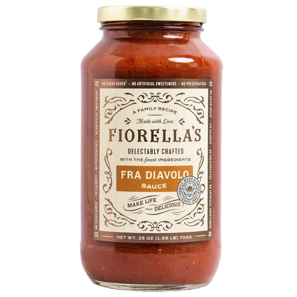 Pasta Sauce Fiorella's Fra Diavolo, Arrabbiata Sauce hero