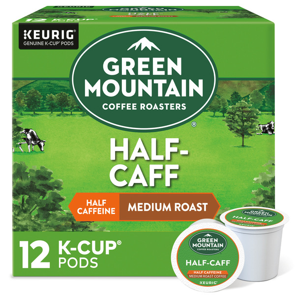 Coffee Green Mountain Coffee Roasters Half Caff K-Cup Pods hero