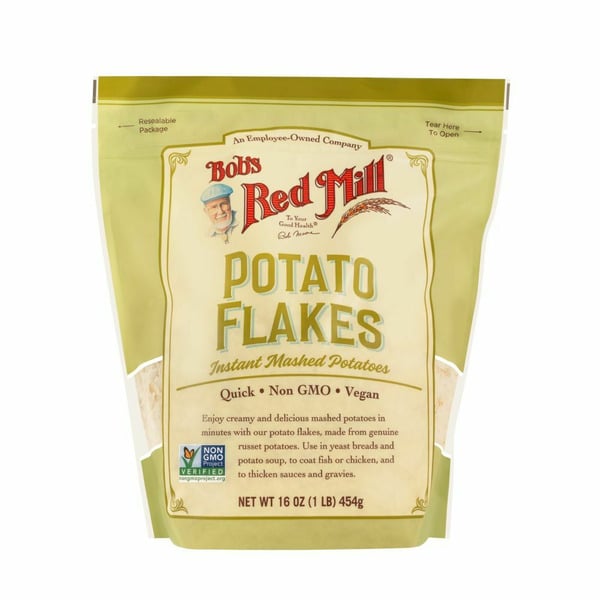 Instant Foods Bob's Red Mill Potato Flakes, Instant Mashed Potatoes hero