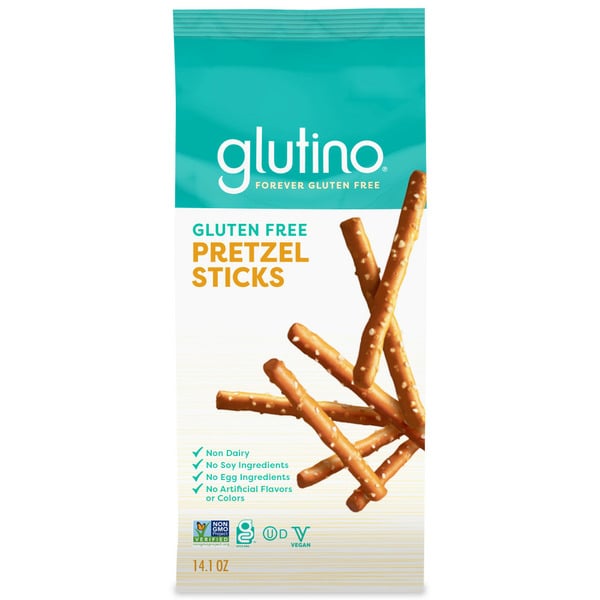 Chips & Pretzels Glutino Gluten Free Pretzel Sticks hero