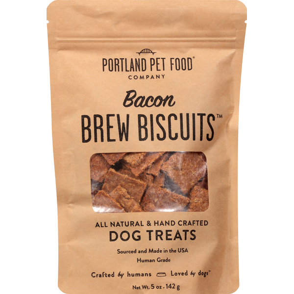 Dog Food & Care Portland Pet Food Dog Treats, Bacon hero