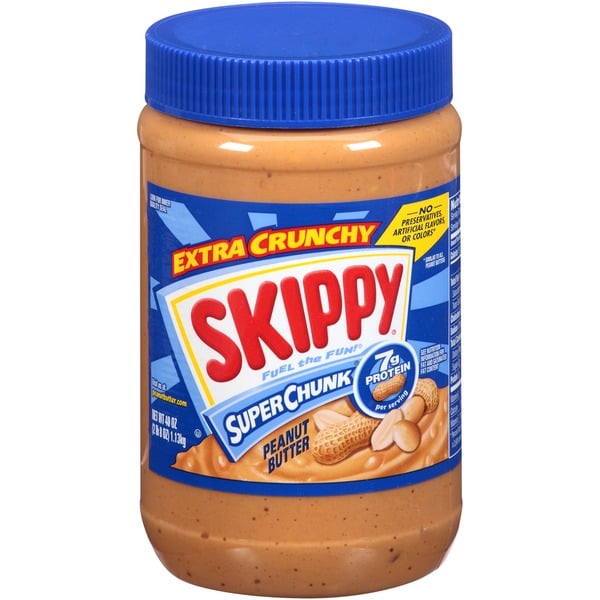 Spreads SKIPPY Super Chunk Peanut Butter hero