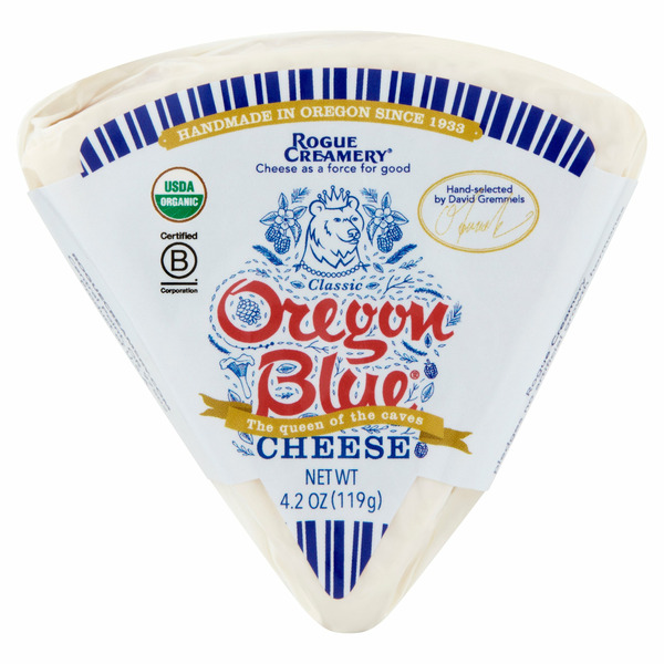 Rogue Creamery Oregon Blue Classic Cheese hero